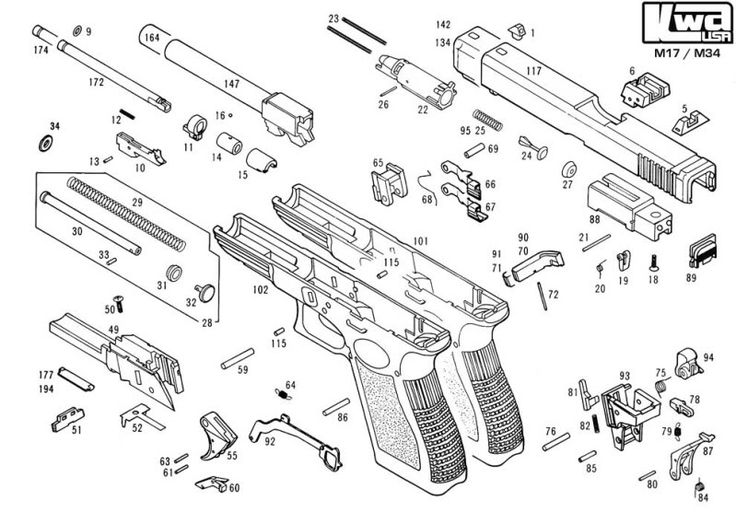 glock 26 exploded view